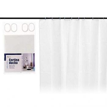 BigBuy Home S3602819 Cortina de Ducha, 2 x 34.5 x 21.5 cm