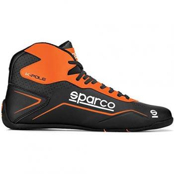 Botines Racing Sparco K-POLE Naranja/Negro Talla 45