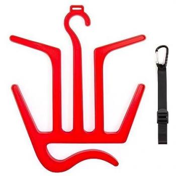 Ocean & Earth Percha Wetsuit Accessory Rojo - Colgador para trajes de neopreno, color rojo, diseño funcional y resistente, ideal para colgar accesorios de surf y wetsuits