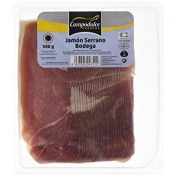 Campodulce curados lonchas de jamon serrano bodega 500 g