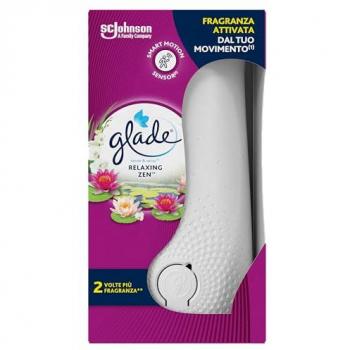 Ambientador Glade Sense & Spray con sensor de movimiento, fragancia Relaxing Zen, 18 ml