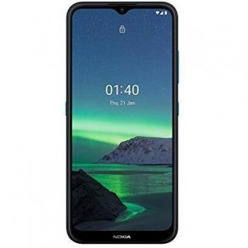 Nokia 1.4 con Pantalla HD+ de 6,51, Camera Go, batería de 4000 mAh de Capacidad, chipset Qualcomm, Sensor de Huellas Dactilares, Android 10, Doble SIM, 2GB de RAM, 32GB de ROM - Fjord
