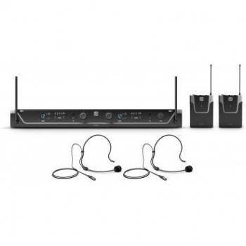 Sistema inalámbrico doble de diadema LD Systems U305 BPH2