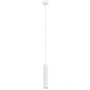 Lámpara Colgante Cilíndrica 1xGU10 Ari Blanca - Diseño Moderno en Aluminio