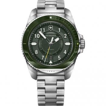 Victorinox - Reloj automático de hombre Journey 1884 V242015 de acero con correa plateada