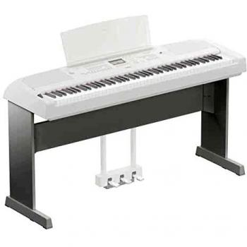 Yamaha L-300 White Keyboard Stand for DGX-670 and P-Series Digital Pianos