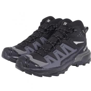 Botas de trekking Salomon X Ultra 360 Mid GORE-TEX para hombre en negro, talla 40