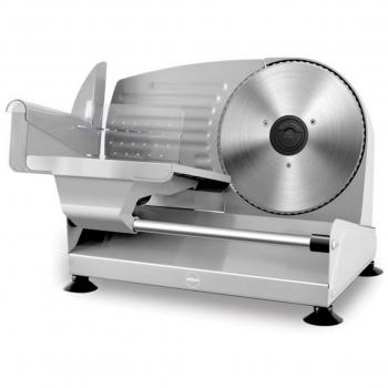 Cortafiambres Eldom KR400 Plateado 1000 W 150 W con Sistema Protector de Manos y 2 Cuchillas de Acero Inoxidable