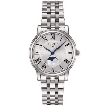 Tissot T-Classic Carson 32mm Ladies Watch - Silver/Silver, Size: One Size