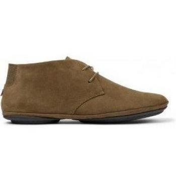 Camper Right Nina Mujer Zapatos de Cordones Piel Marrón K400221-034