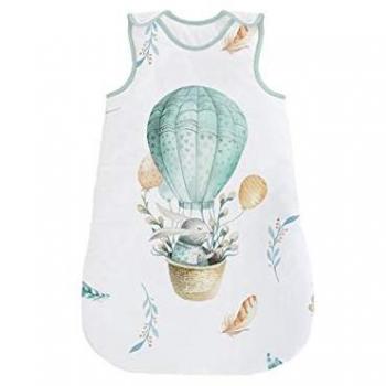 Naf Naf Puericultura Saco de Dormir Bordado Explorer Rabbit 100% Algodón Multicolor 90 cm