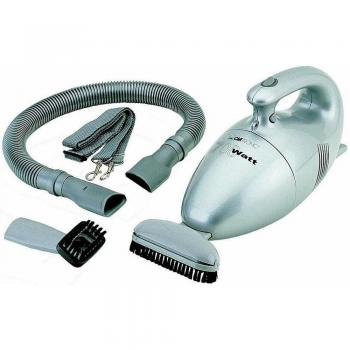 Clatronic HS 2631 Aspirador de Mano, tamaño Compacto, 700 W, 0.8 litros, 36 Decibelios, De plástico, Plateado