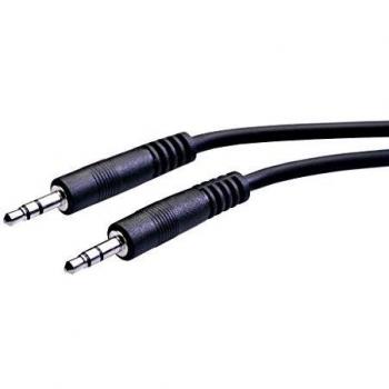 Avalva 1035-1010 Cable, estéreo, Negro