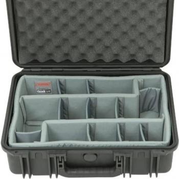 SKB iSeries 3i-1711-6DT Case with Think Tank Designed Photo Dividers, Black, 16in x 10.5in x 4.5in