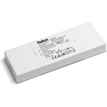 Driver LED Plano Radium 24W/24V para Tiras