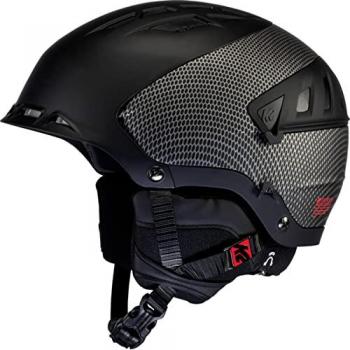 K2 Casco Diversion, casco de esquí alpino unisex adulto, color gunmetal-negro, talla mediana (55-59cm), características: diseño ligero, ajuste cómodo, ventilación adecuada