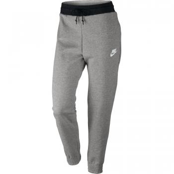 Nike W Nsw Av15 Flc Pantalón Largo, Mujer, Gris