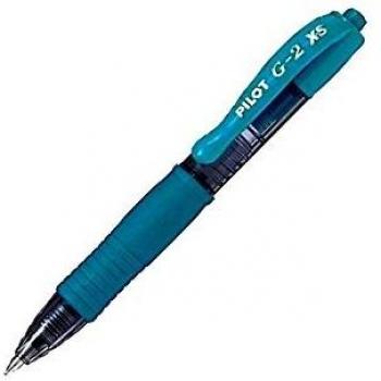 PILOT Gel-Tintenroller G2 XS7 PIXIE, Strichfarbe: türkis