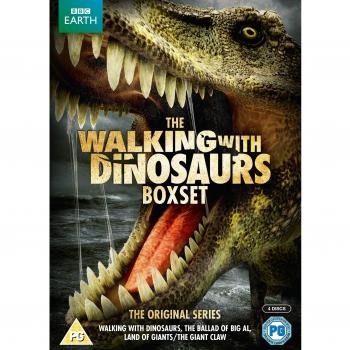 Caja de DVD Caminando con Dinosaurios (Repack)