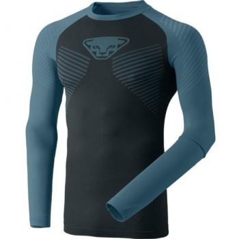 Camiseta Técnica Dynafit Speed Dryarn Manga Larga Hombre Azul Negro XXL