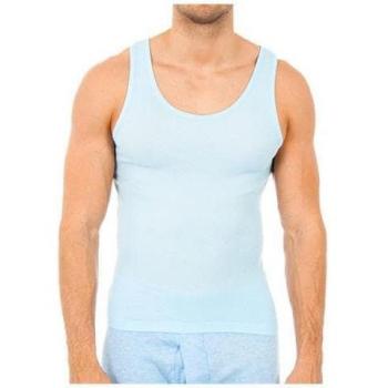 Abanderado Clásico Sport canalé Camiseta de Tirantes, Azul