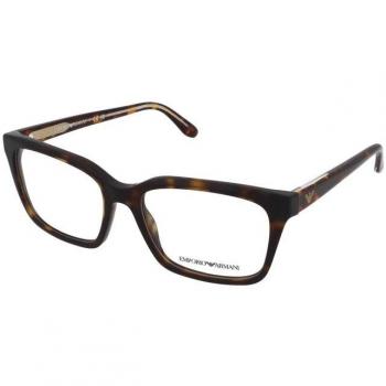 Gafas Graduadas Emporio Armani EA 3219 5879 | Plástico | Cuadradas | Marrón, Havana