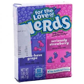 Wonka Nerds Strawberry - Grape candy
