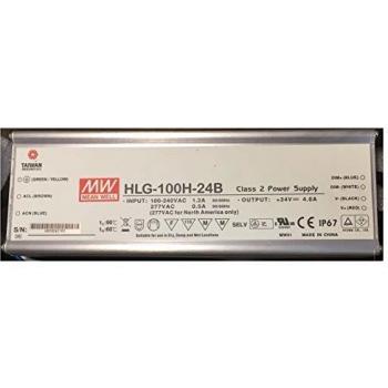 Controlador LED HLG-100H-24B 96W 24Vdc 4A 90-305Vac IP67 - Mean Well