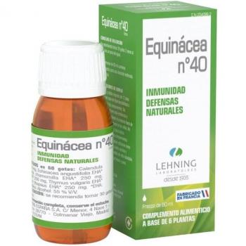 Lehning Echinacea Nº40 Immune Support Natural Defenses 60ml