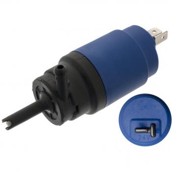 Bomba de agua del lavaparabrisas FEBI BILSTEIN 09299, bomba de agua de lavado, adecuada para sistemas de lavado de parabrisas, fabricada por FEBI BILSTEIN