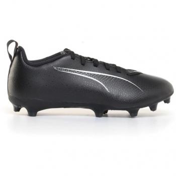 Puma Botas de Fútbol Ultra 5 Play FG/AG Jr, Calzado de Soccer, Color Negro y Blanco, Talla 32 EU