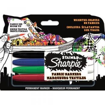 Sharpie - Juego de rotuladores para tela