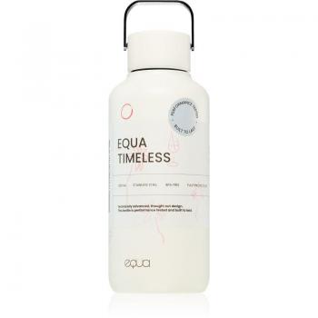 Equa Timeless Stainless Steel Water Bottle Small C'est La Vie 600 ml