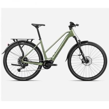 Bicicleta Eléctrica de Montaña Orbea Kemen Mid 30 2024 - Urban Green, 29'', Shimano Cues 10s, Batería de 540 Wh