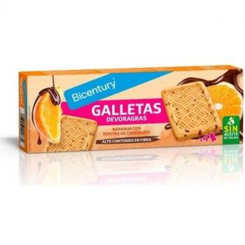 Bicentury Galletas Devoragras Naranja y Chocolate 160g