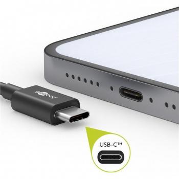 Cable de Sincronización y Carga USB-C a USB 2.0, 2 m, Blanco