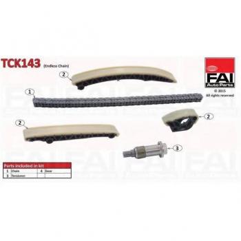 Kit de cadena de distribución FAI AutoParts TCK143