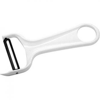 Fackelmann Pelador Verduras. Polipropileno y ac.inox. Blanco o Verde o Negro. 14cm. 1ud.