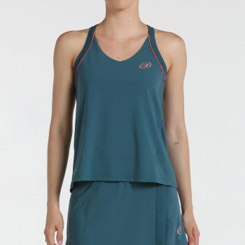 Bullpadel Erras Camiseta de Tirantes para Mujer en Verde Oscuro Talla L