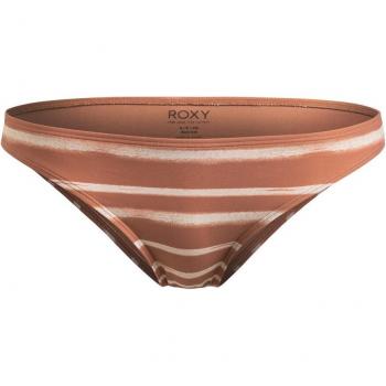 Braguita de bikini de cobertura moderada Roxy Printed Beach Classics para mujer en color beige y blanco - Talla XS