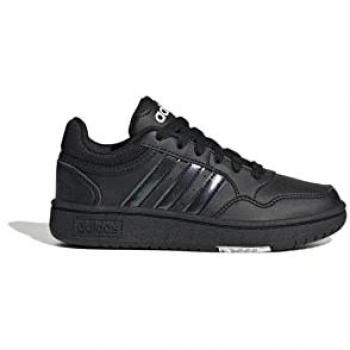 Adidas Hoops 3.0 Black Children's Basketball Sneakers