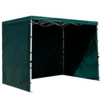 Pack 3 Laterales Lisos Verde para Carpas Plegables 3x3 Master
