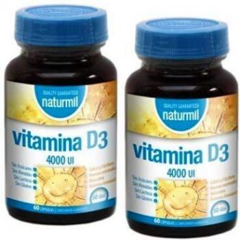 Naturmil vitamina D3 60 cápsulas 1 unidad