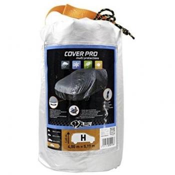 Funda exterior coche XLPTools talla H, vehículo entero, poliéster aluminizado