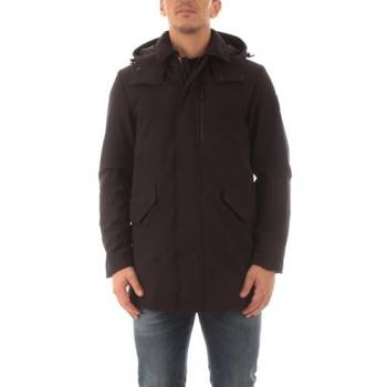 Woolrich Men's Barrow Mac Black Softshell Parka Jacket Size M