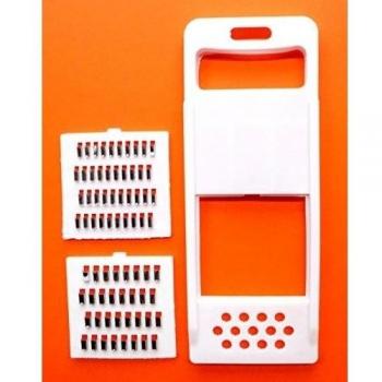Zanahoria Rallador 2 en 1, ancho de 2, y 3 mm & # X422; & # X451; & # x440; & # x43 a; & # CP-X430; de & # x41 a; & # X43E; & # x440; & # x435; & # x439; & # x43 a; & # CP-X430; 25,5 x 9,5 cm