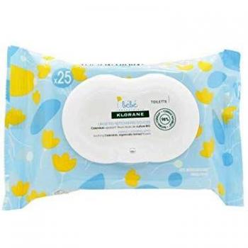 Klorane Baby 25 Gentle Cleansing Wipes