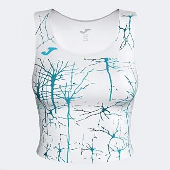 Top Joma Elite IX Mujer Blanco Azul L