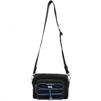 Off-White Men's Nylon Messenger Bag in Black | OMNQ070F23FAB001 Color 1000