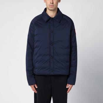 Canada Goose Men's Atlantic Navy Lodge Coach Jacket - Size Medium